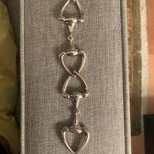 Sterling Silver Gucci Bracelet